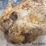 Oven Roasted Garlic and Herb Beer Can Chicken