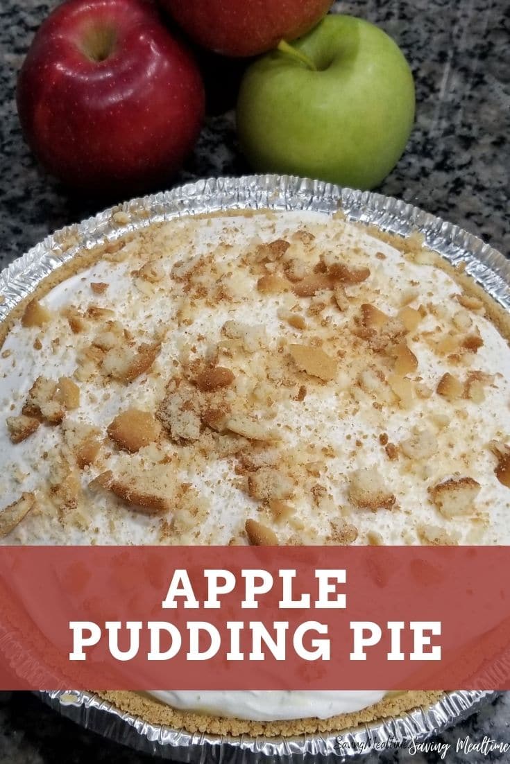 Apple Pudding Pie - Saving Mealtime