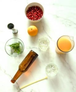 Holly Jolly Christmas cocktail recipe