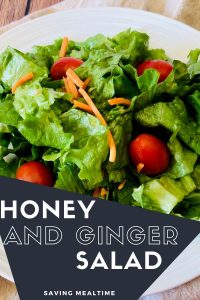 Honey Ginger Salad