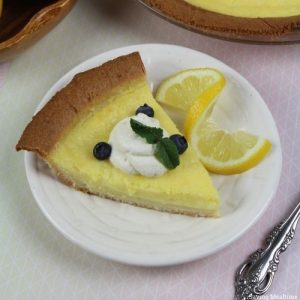Low Carb Lemon Pie