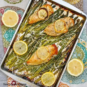 Sheet Pan Asparagus and Chicken