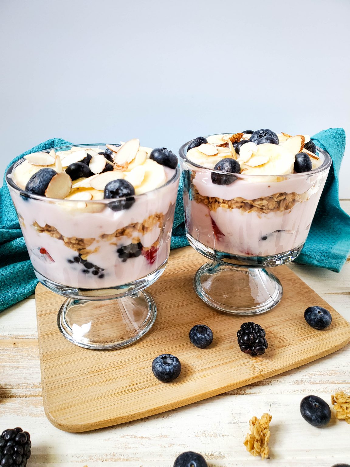 Easy Fruit and Yogurt Trifle - Saving Mealtime