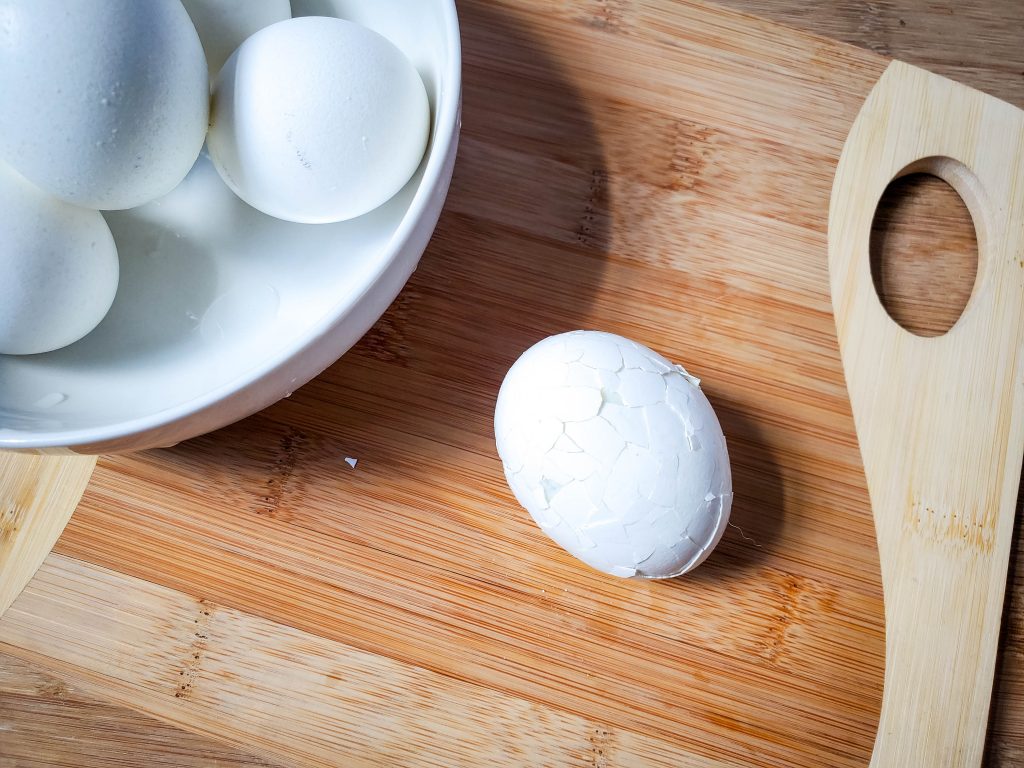 Tapped Boiled Egg