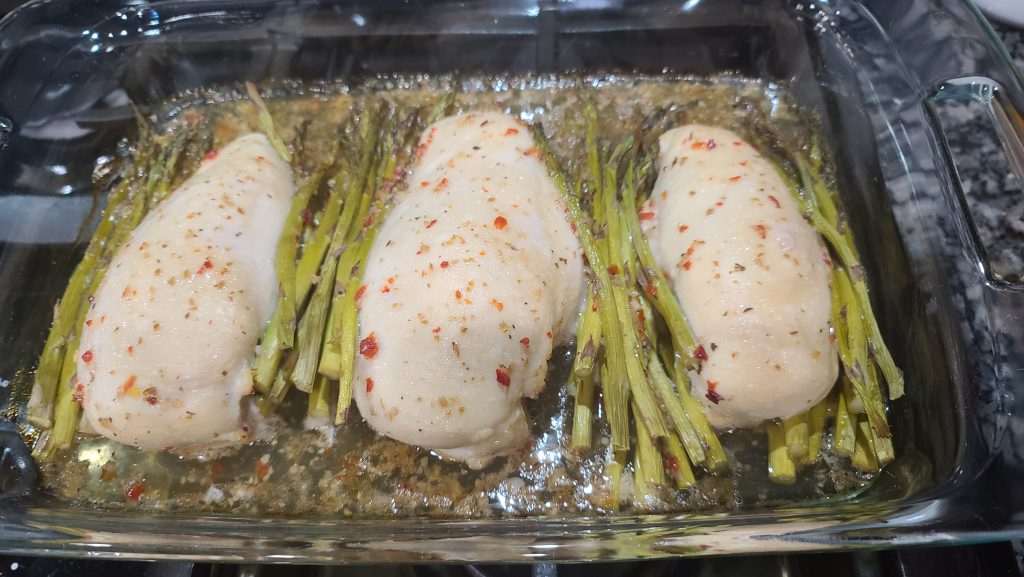 Italian Chicken and Asparagus