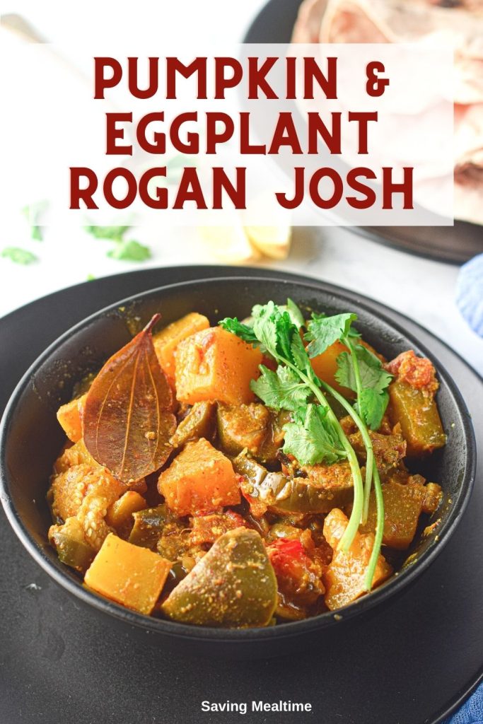 Pumpkin and Eggplant Rogan Josh