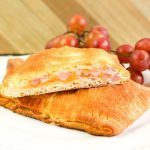 Air Fryer Crescent Ham and Cheese Pockets