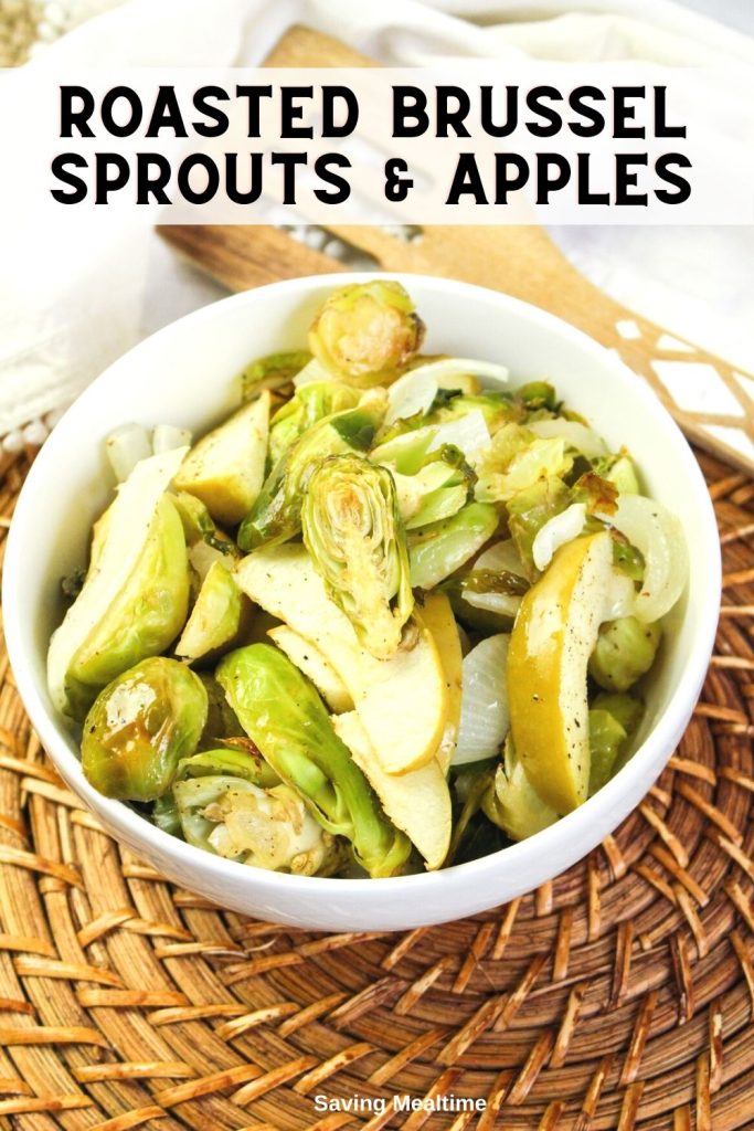 Roasted Brussel Sprouts and Apples (1)