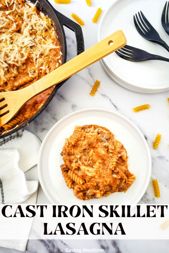 Cast Iron Skillet Lasagna