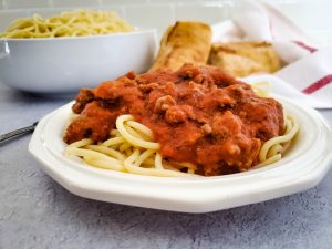 Simple Spaghetti with Meat