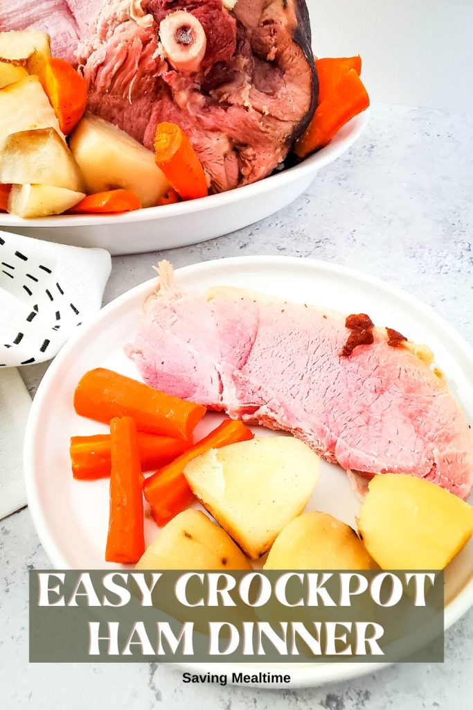 Easy Crockpot Ham Dinner
